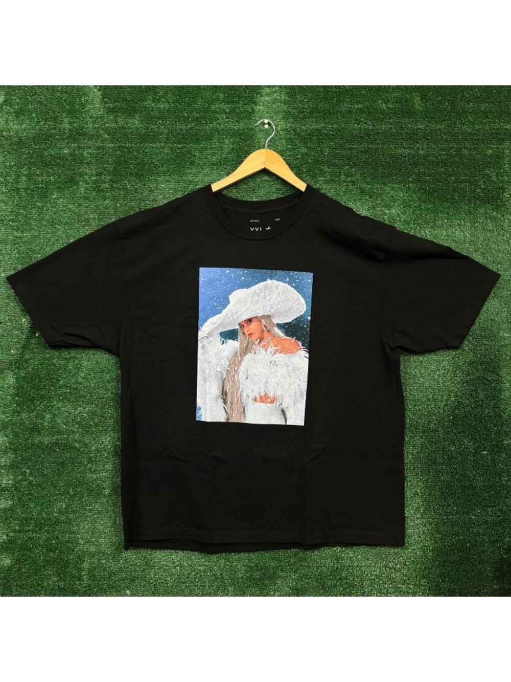 Beyonce Cowboy Carter Ho Ho Ho Down Icy Black T-Shirt Size XXL